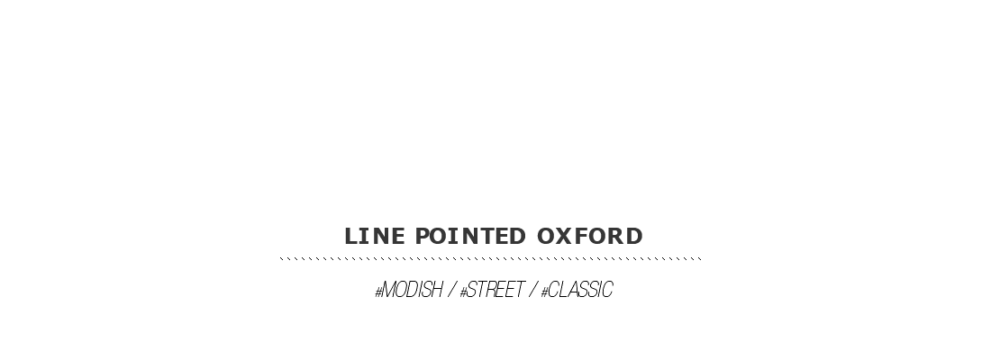 line pointed oxford|coii