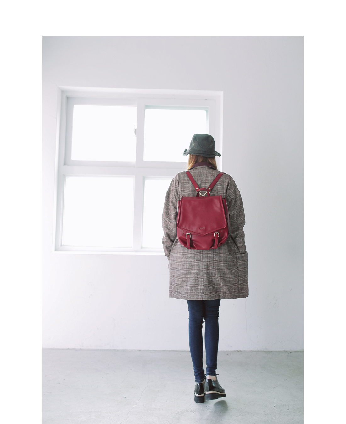 rooty leather backpack|coii