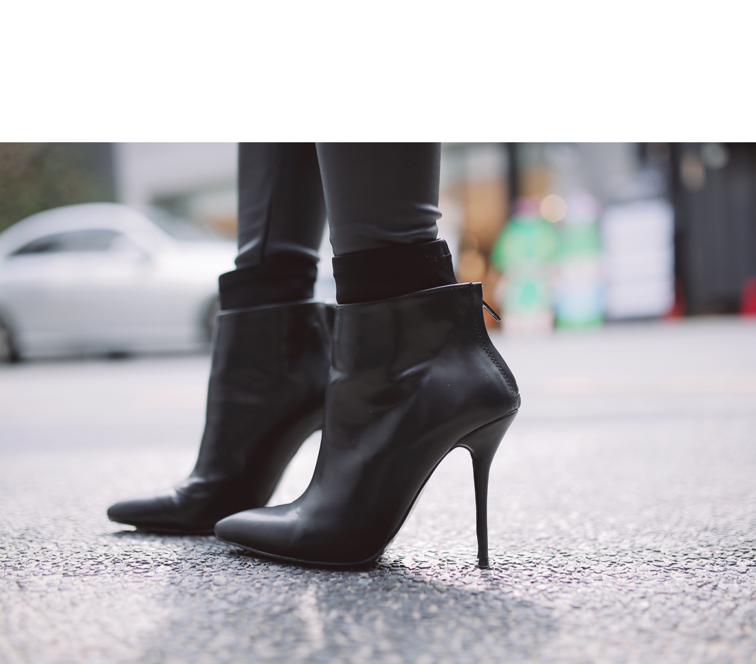 pin heel ankle shoes|coii
