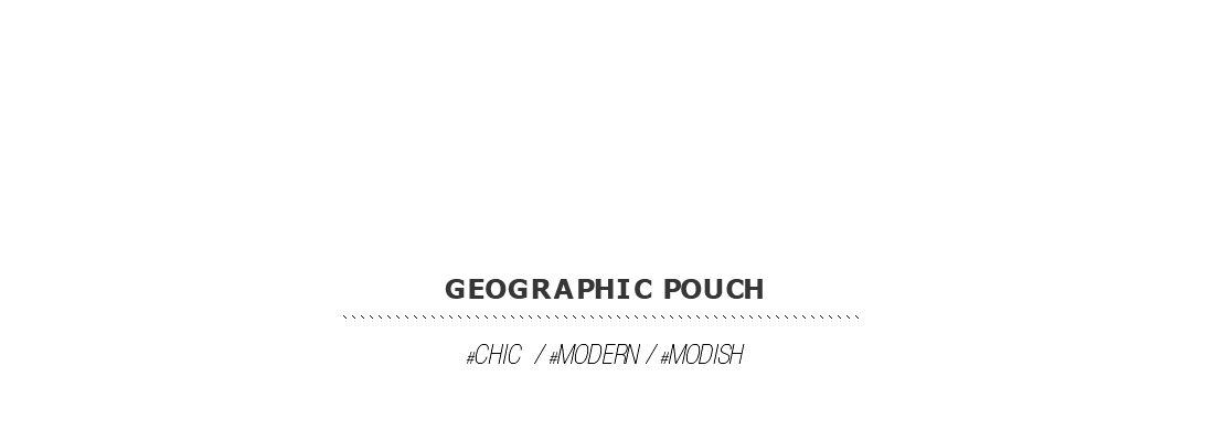 geographic pouch|coii