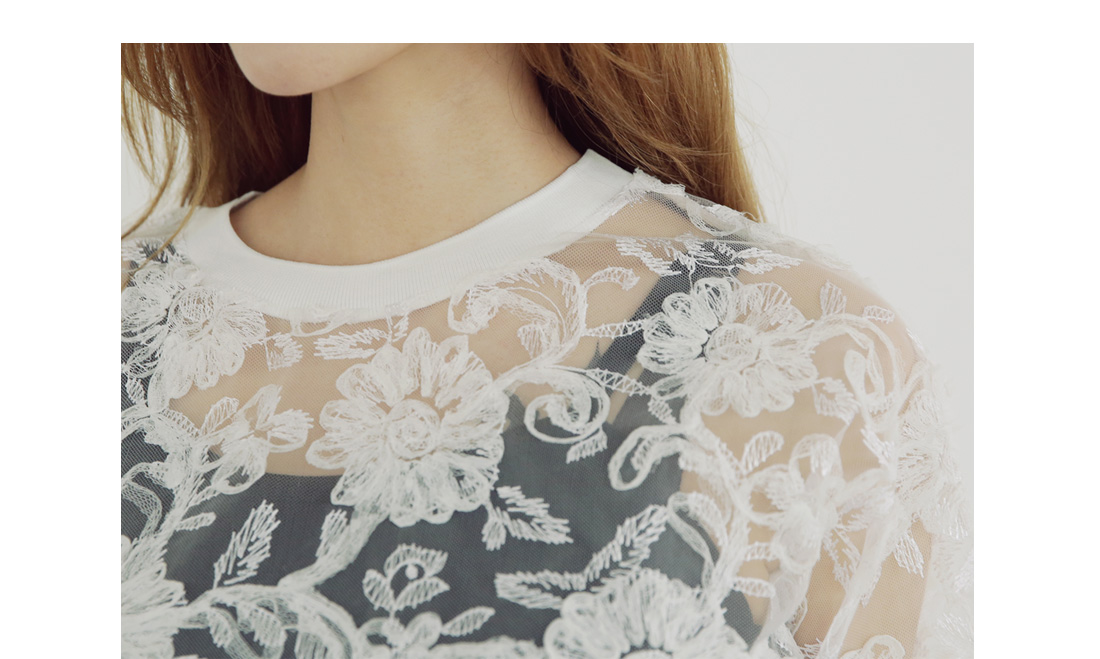collage lace top|