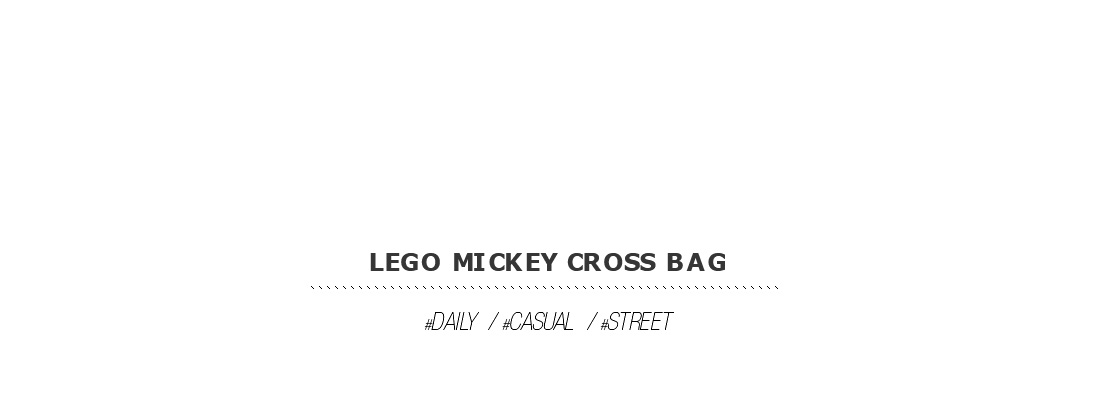 lego mickey cross bag|