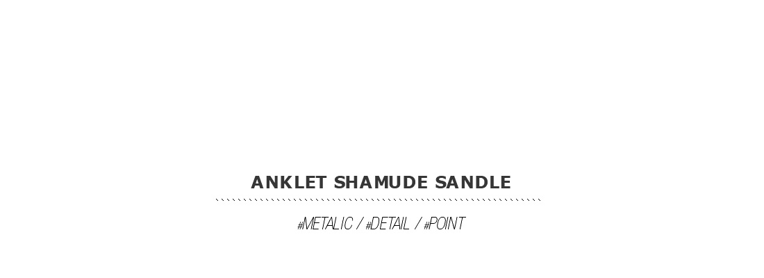anklet shamude sandle|