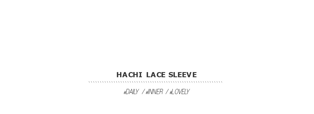 hachi lace sleeve|