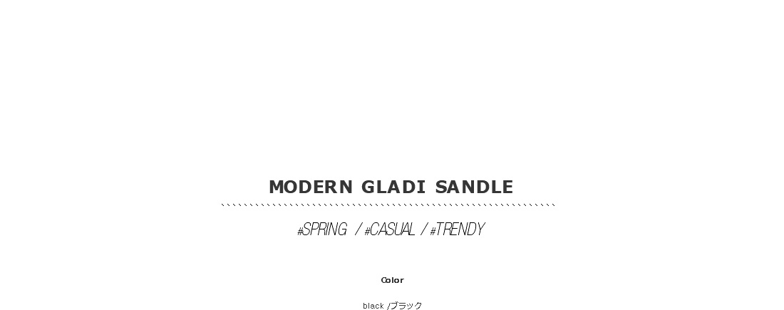 modern gladi sandle|