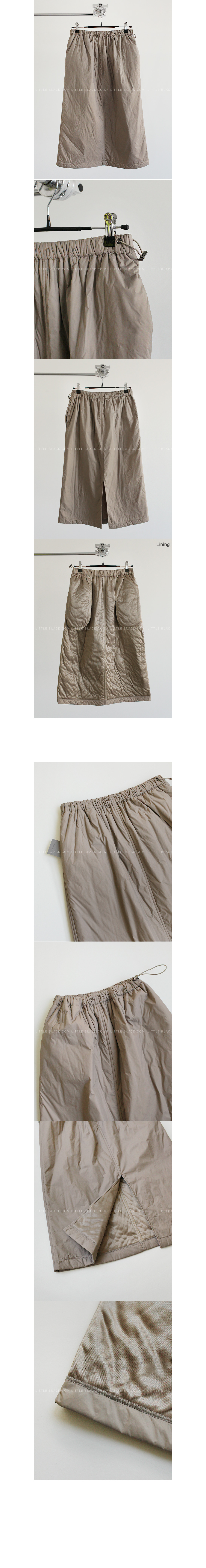 Cinchable Waist Midaxi Skirt|