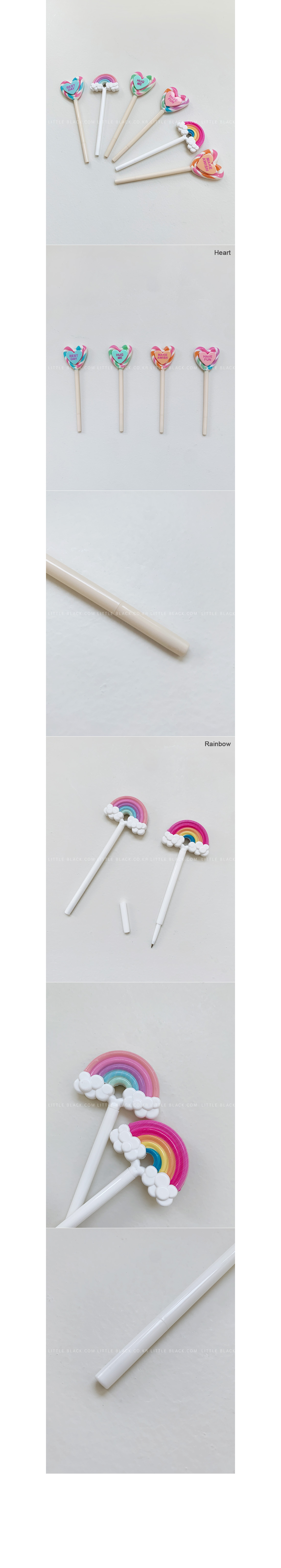 4-Piece Candy Theme Ballpoint Pen Set|