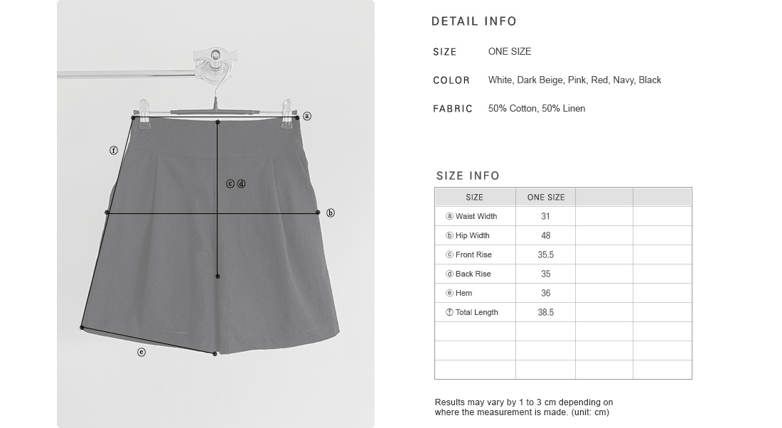 Pleated Linen Blend Shorts|