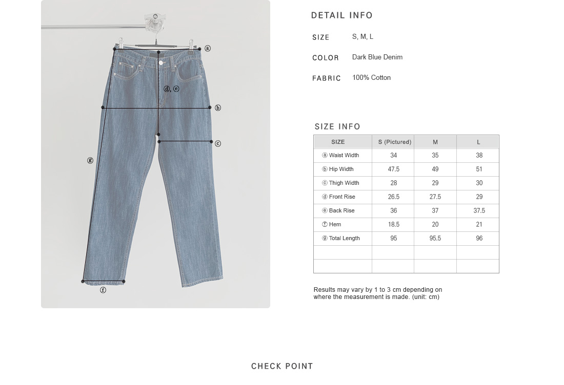 Basic Five Pocket Jeans|