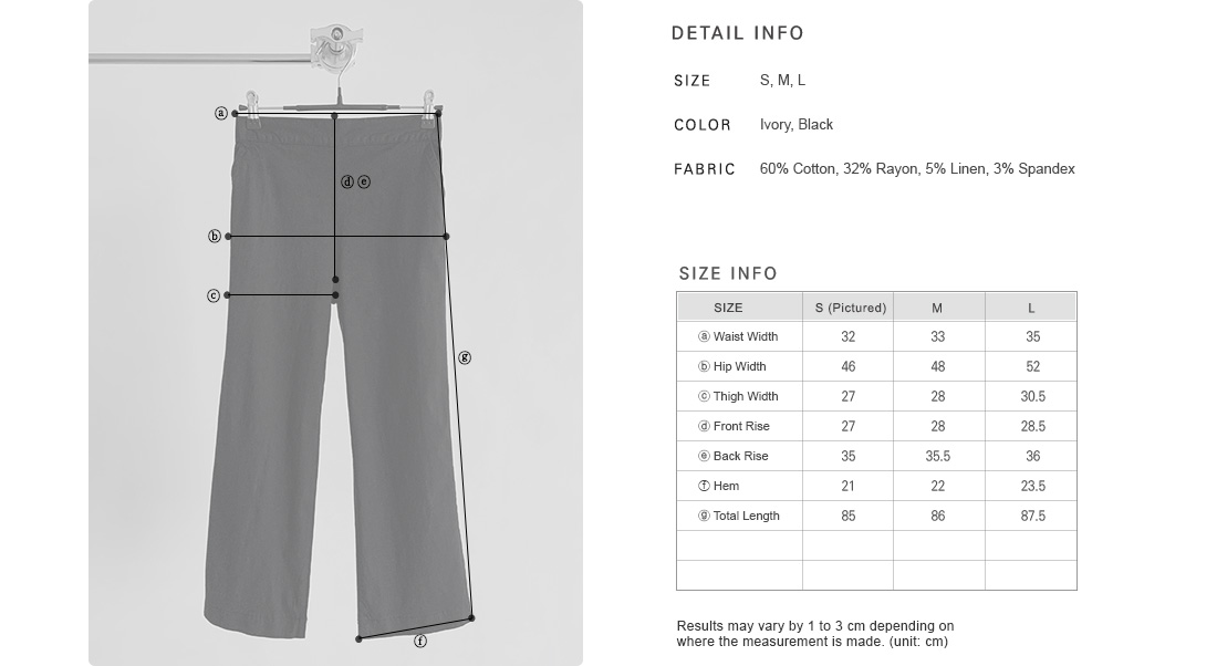Semi-Elasticated Waist Pants|