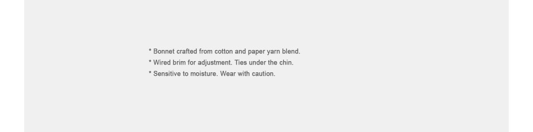 Solid Tone Knit Bonnet|